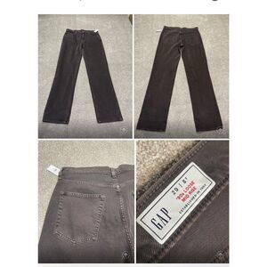 Gap 90’s Loose mid rise jean women sz 8T 29W high waisted loose mr brown stretch